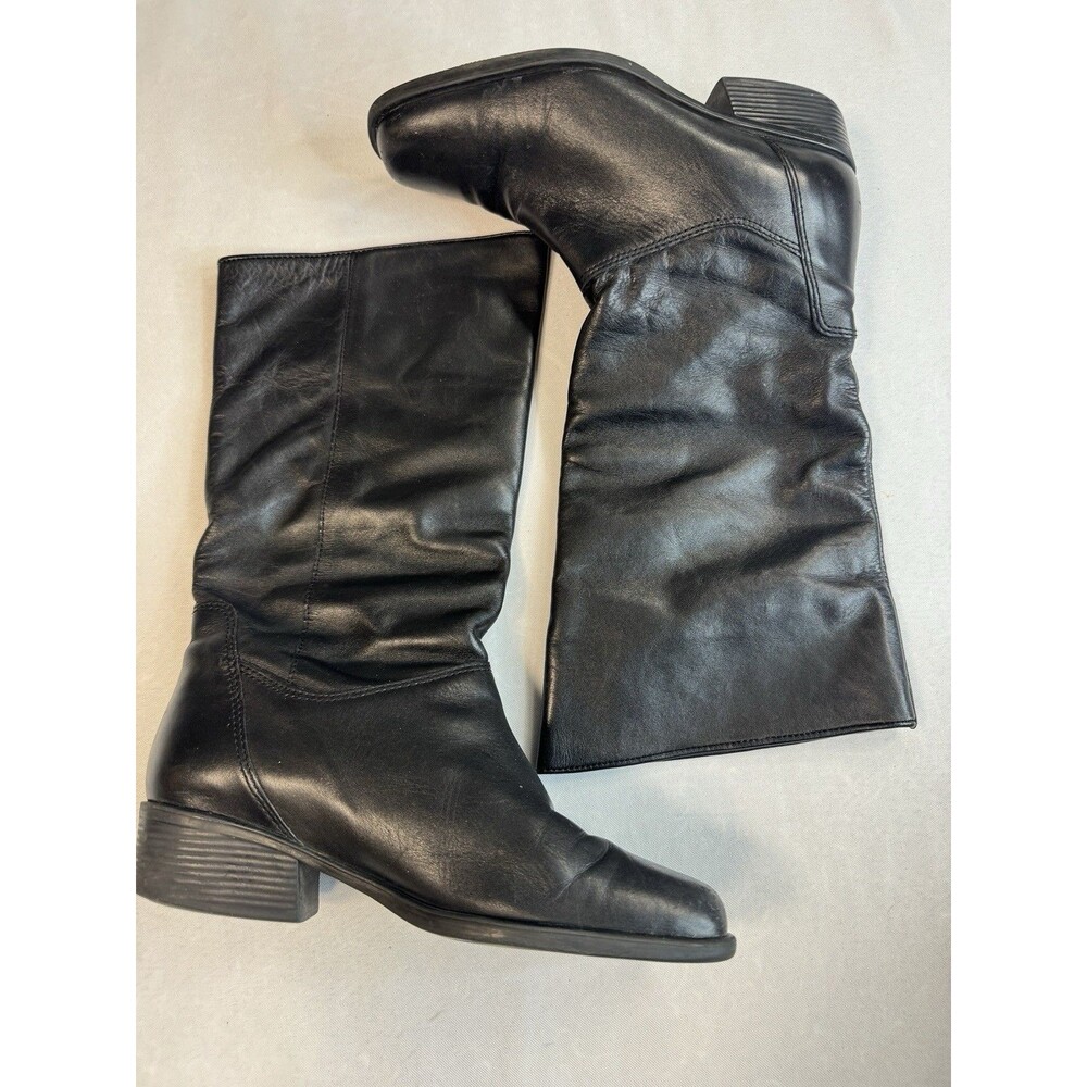 Naturalizer Cuff Black Leather Cuff women's boot 895N61 Size 6.5N